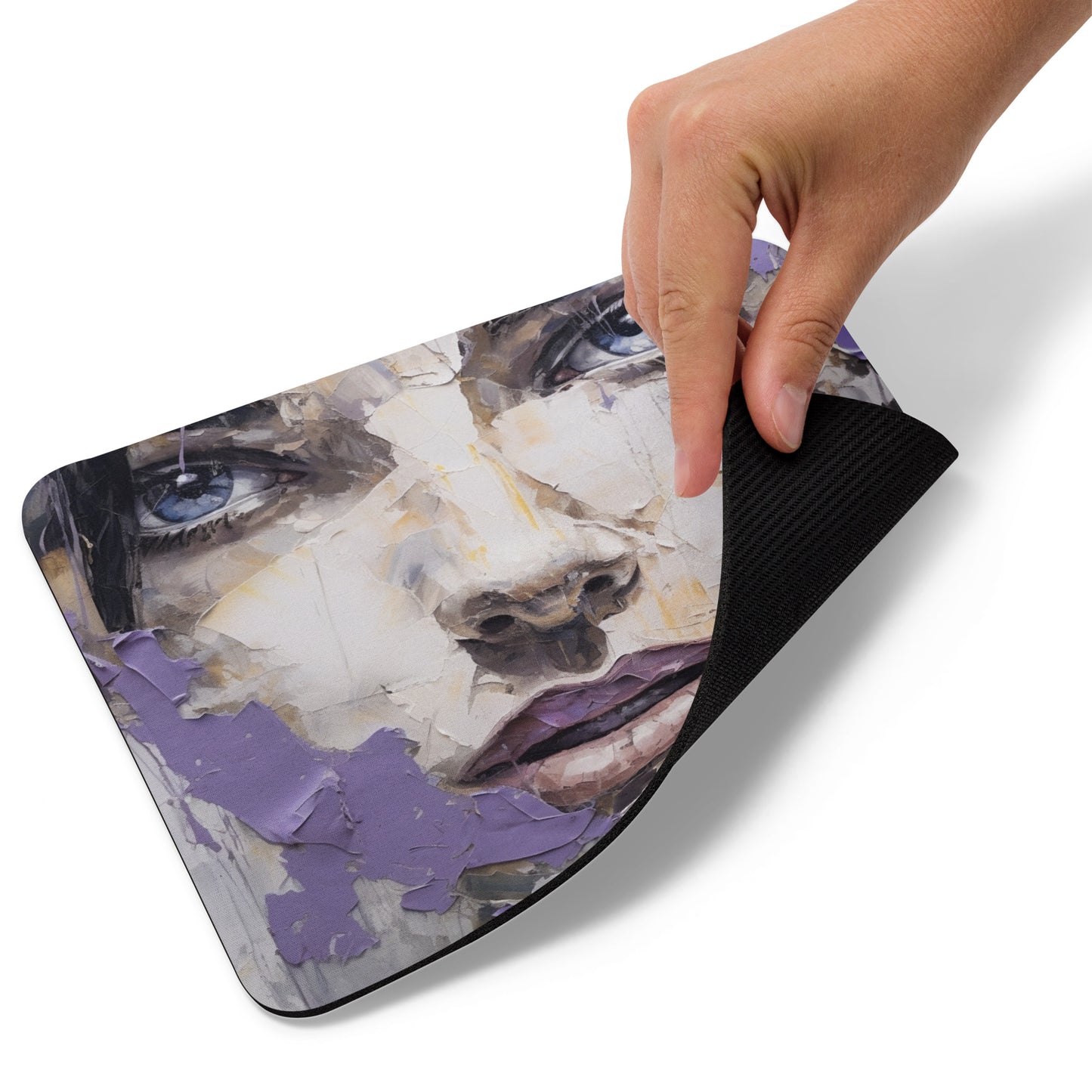 Abstract Portrait Mouse Pad