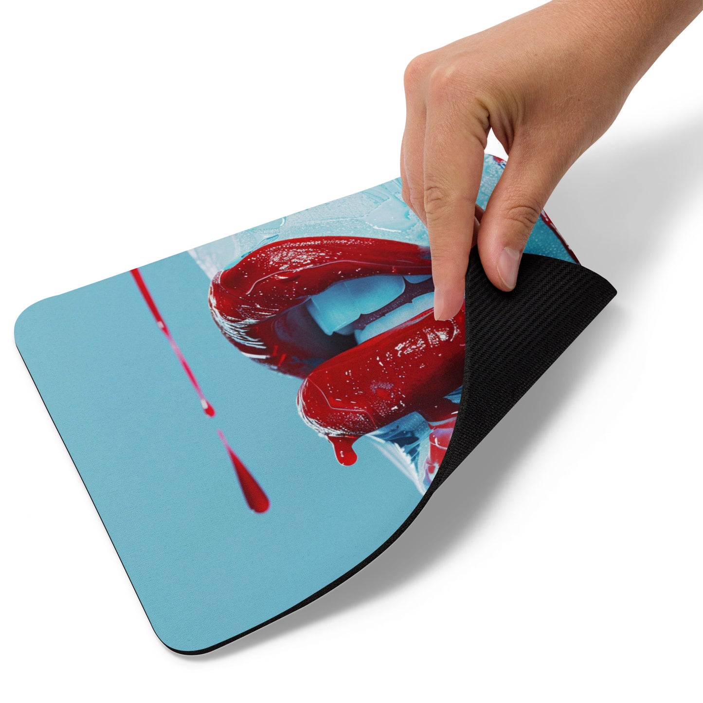 Abstract Portrait Mouse Pad