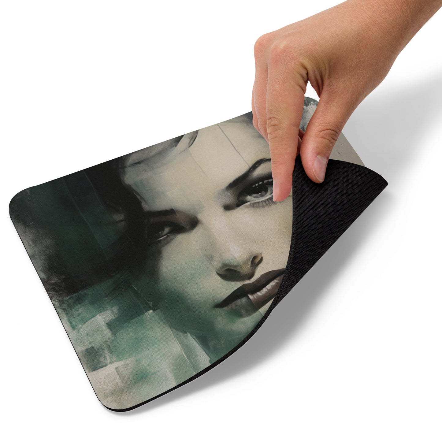 Abstract Portrait Mouse Pad