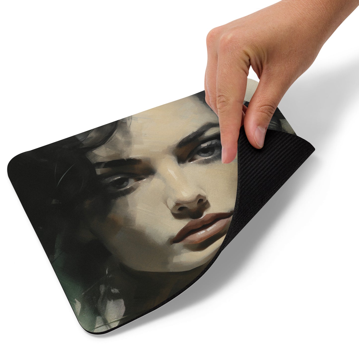 Abstract Portrait Mouse Pad