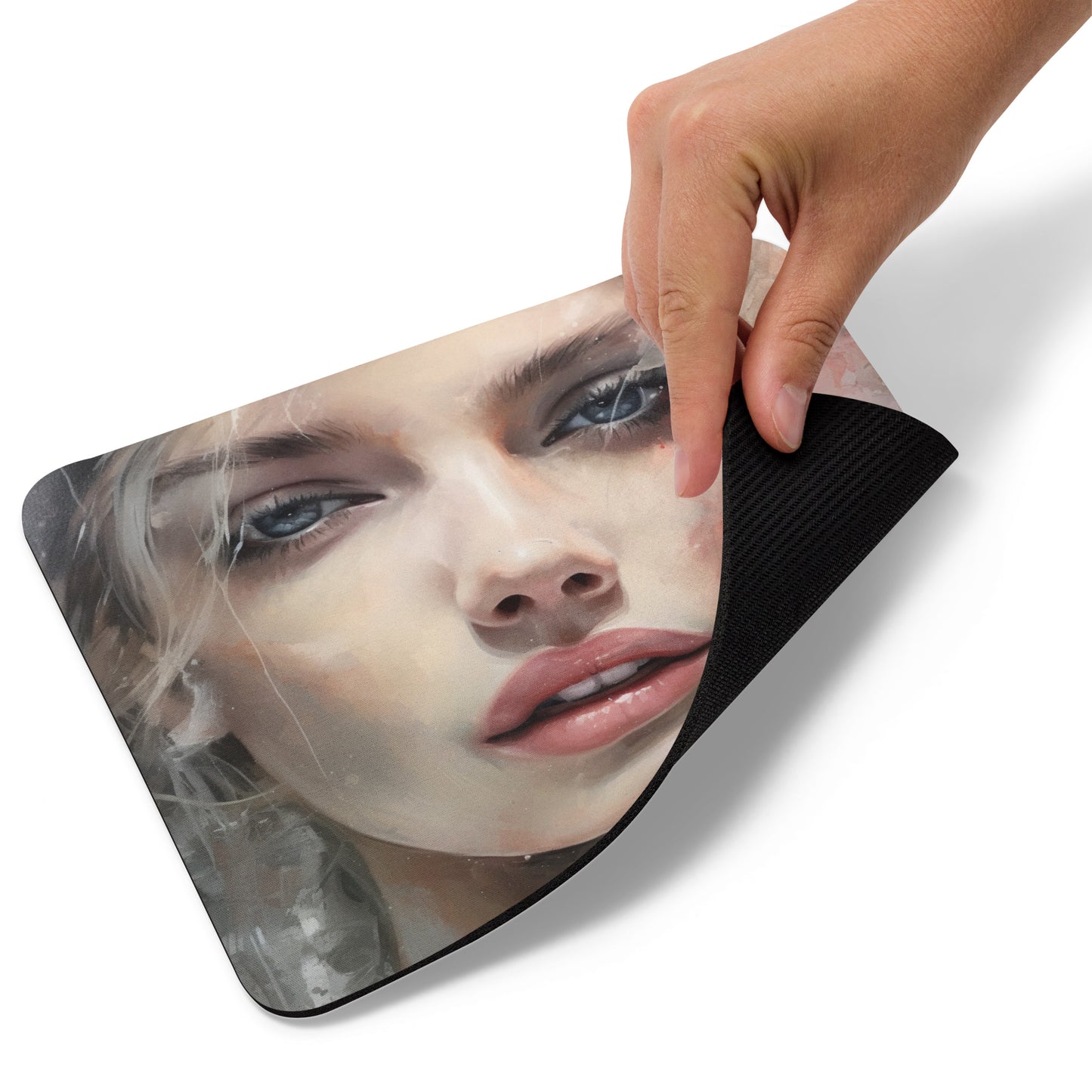 Abstract Portrait Mouse Pad