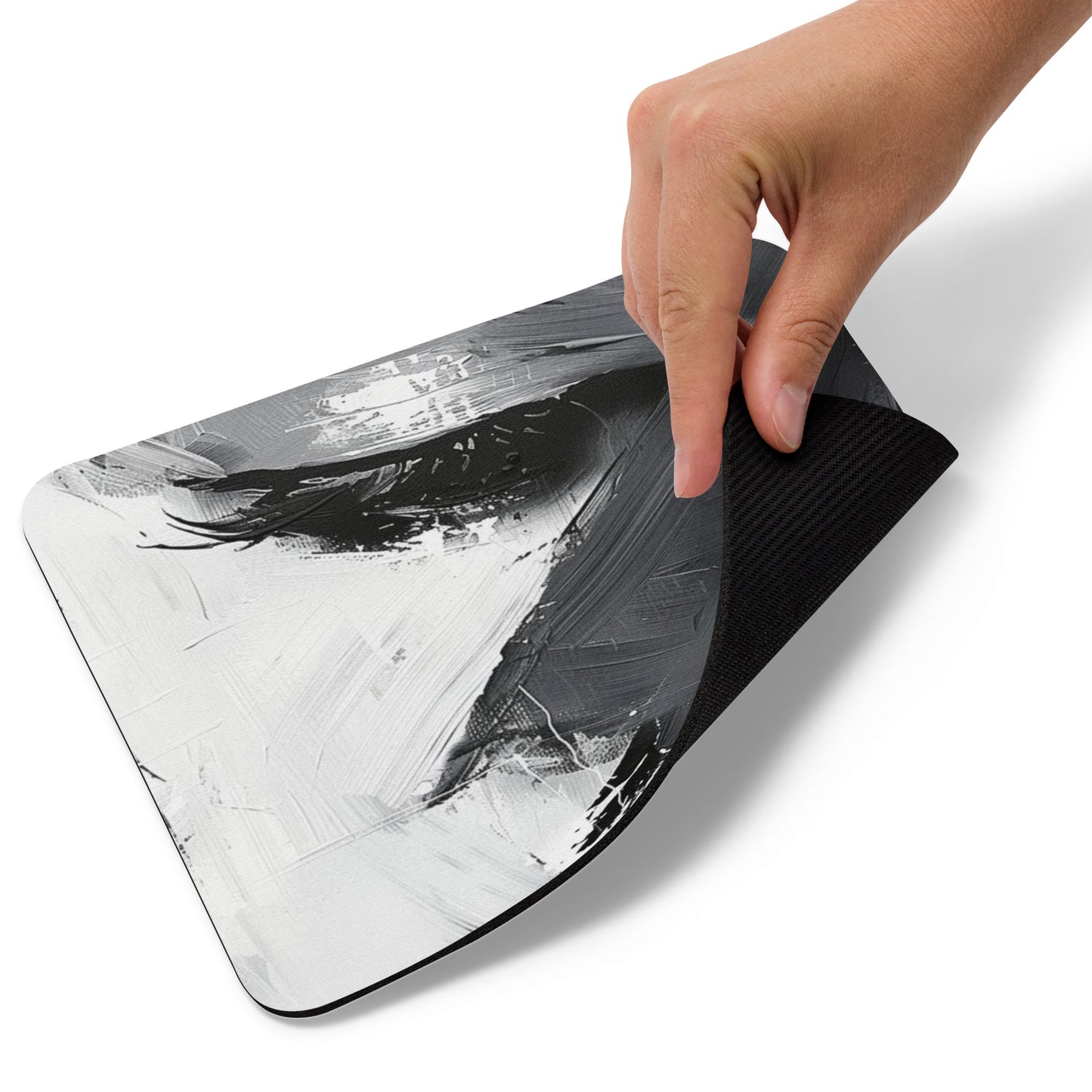 Abstract Portrait Mouse Pad