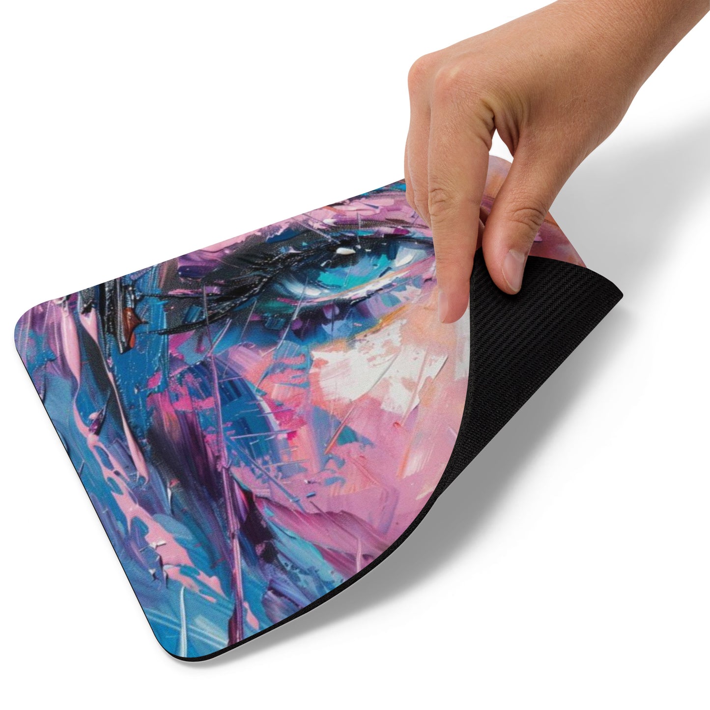 Abstract Portrait Mouse Pad