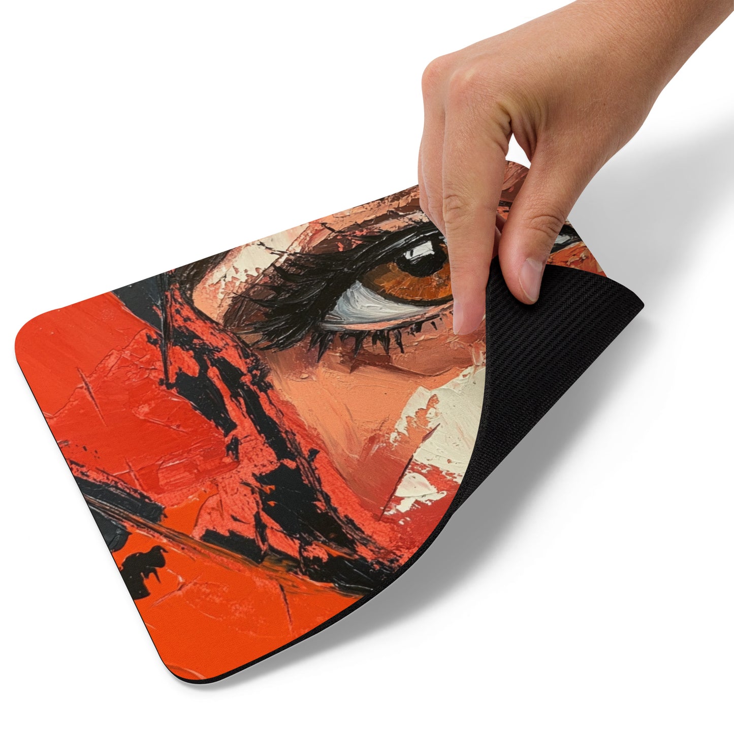 Abstract Portrait Mouse Pad