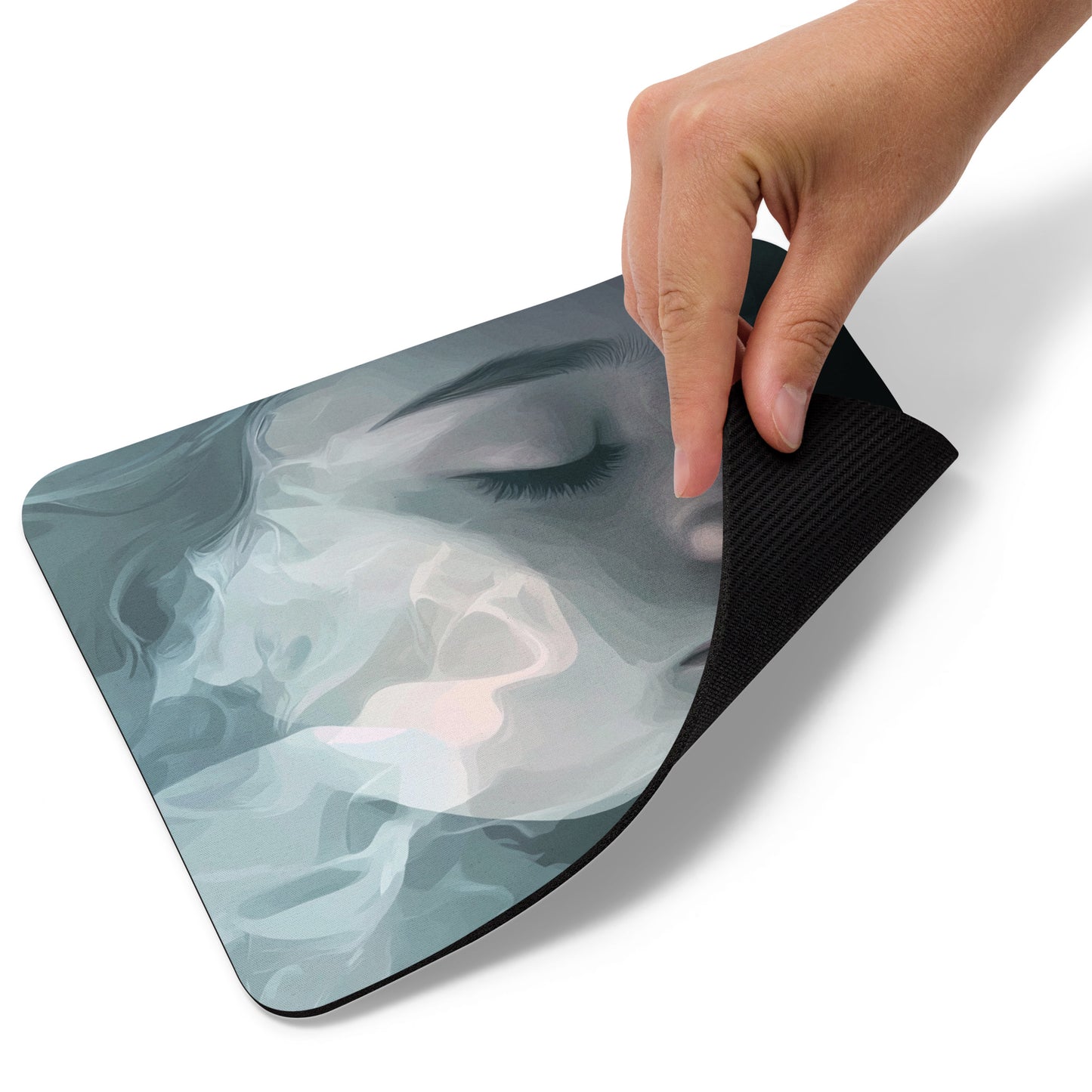 Abstract Portrait Mouse Pad