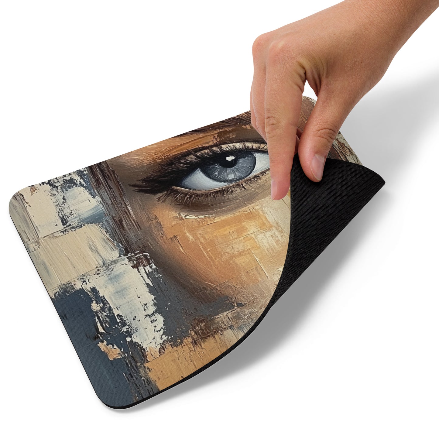 Abstract Portrait Mouse Pad