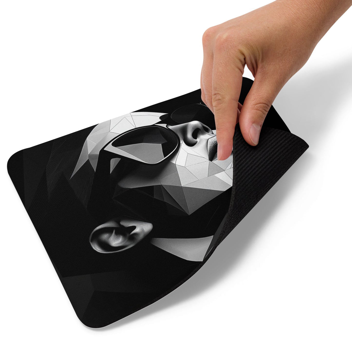 Abstract Portrait Mouse Pad