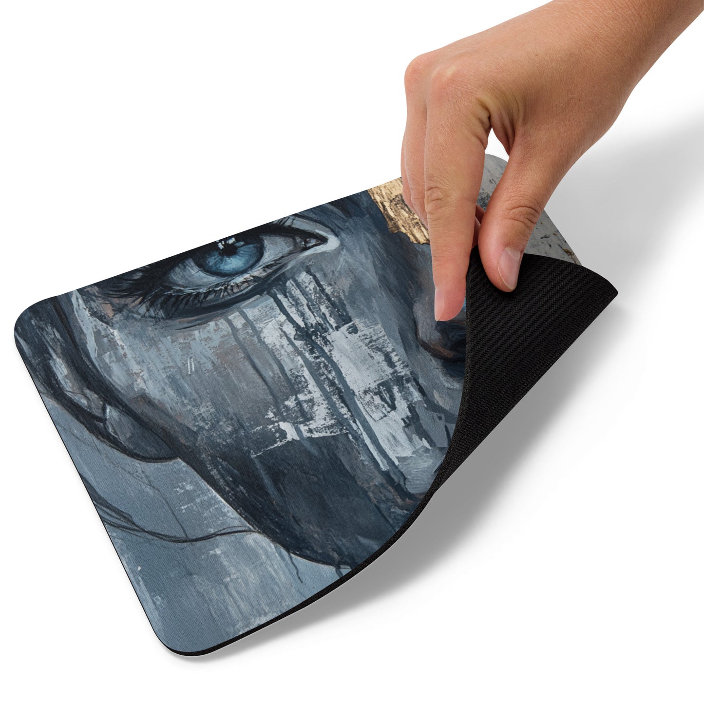 Abstract Portrait Mouse Pad