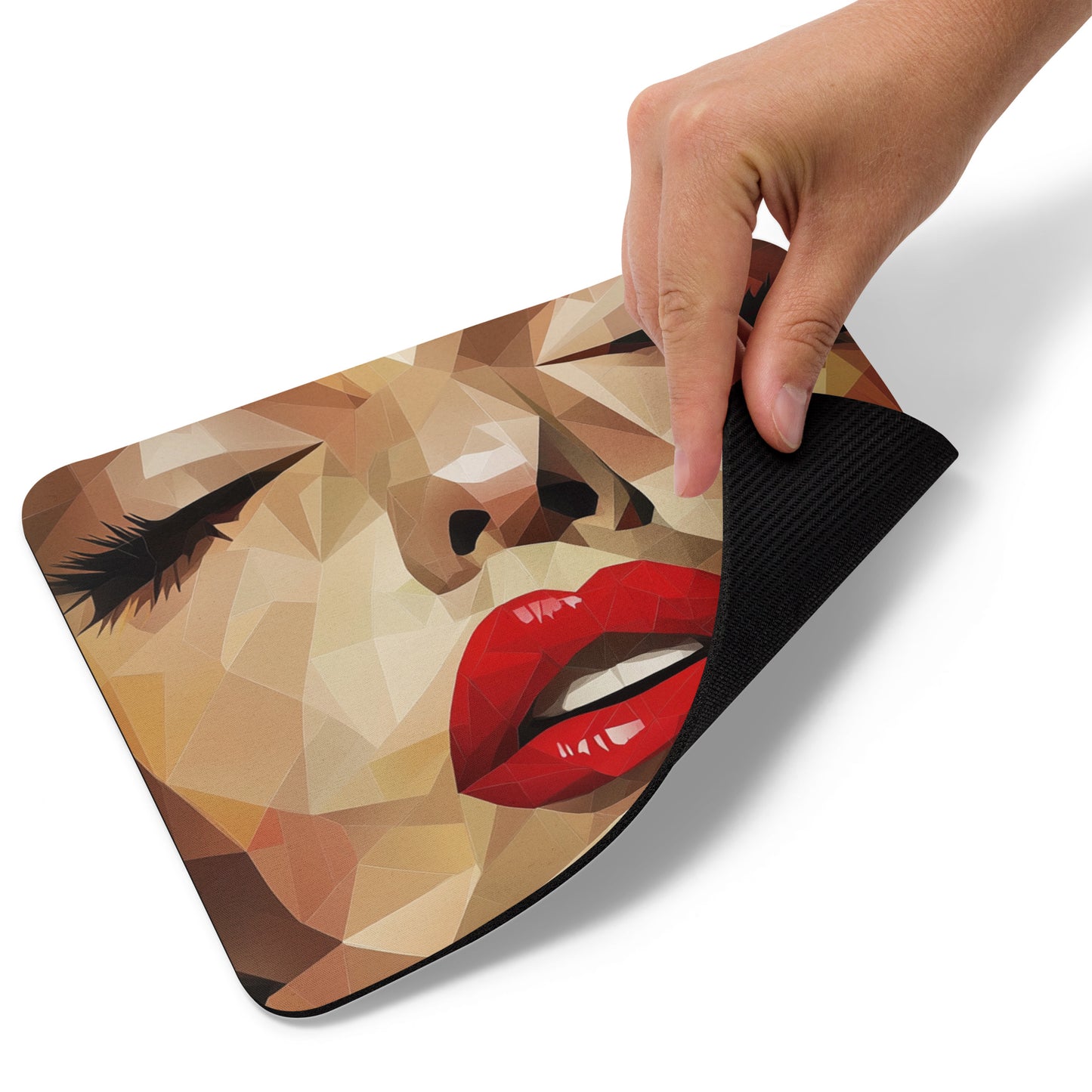 Abstract Portrait Mouse Pad