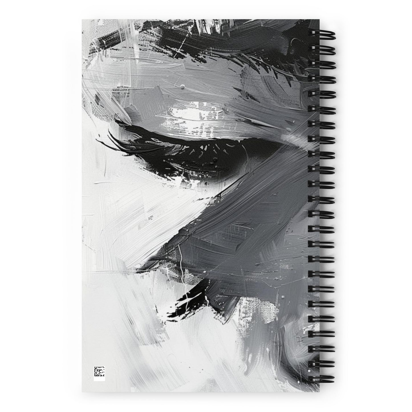 Spiral Notebook Abstract Portrait