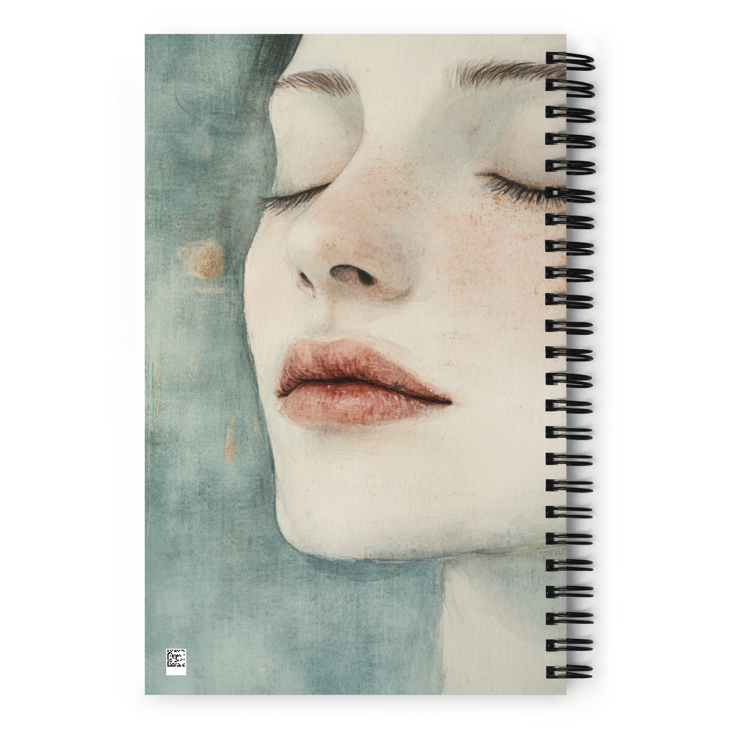 Spiral Notebook Abstract Portrait