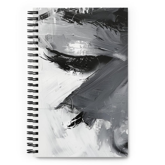 Spiral Notebook Abstract Portrait