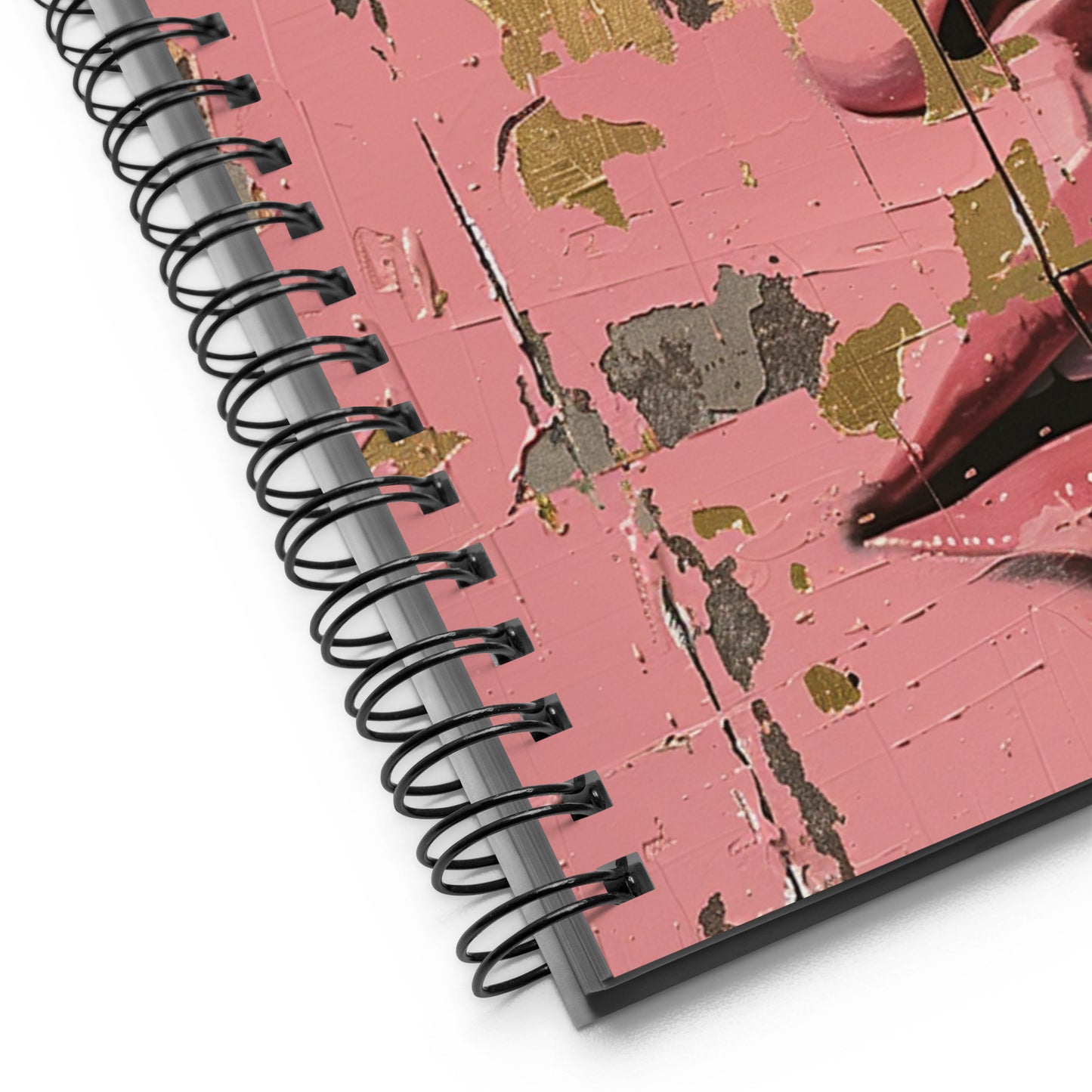 Spiral Notebook Abstract Portrait