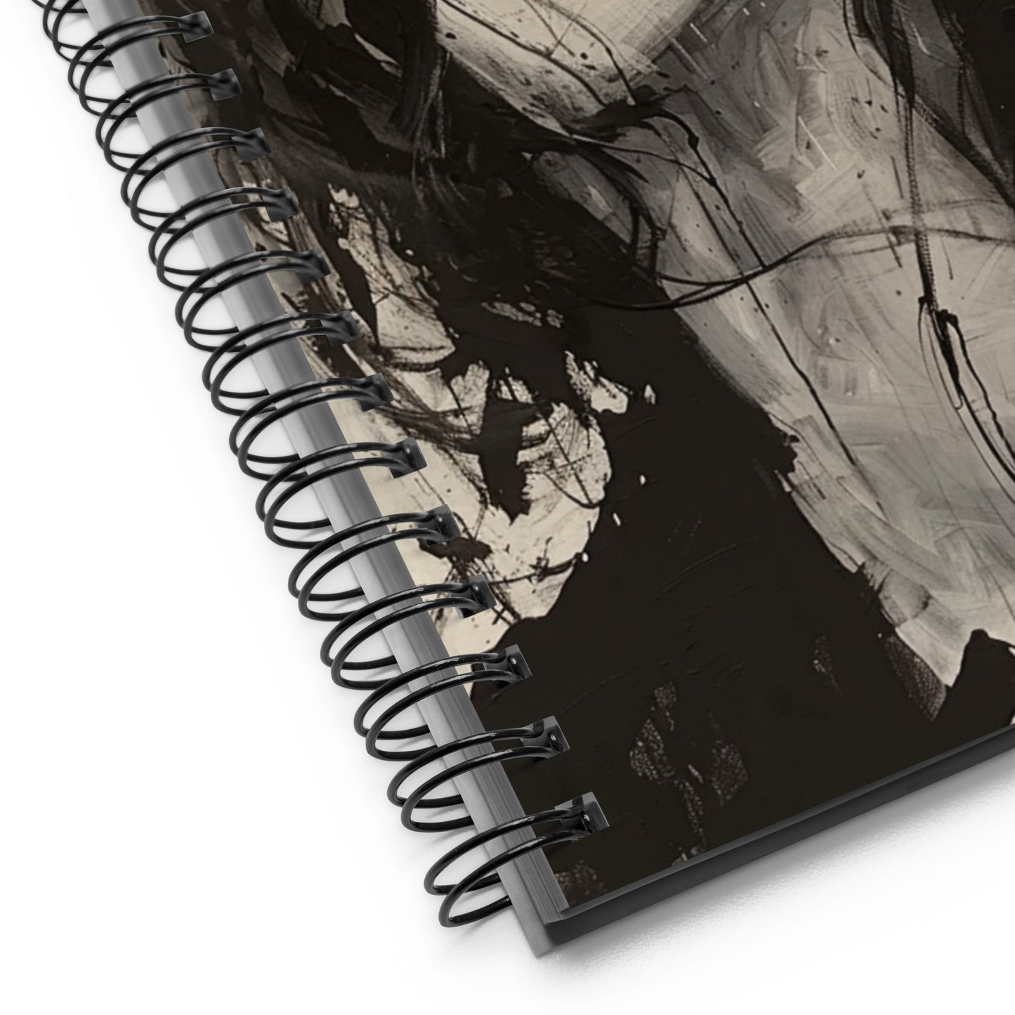 Spiral Notebook Abstract Portrait