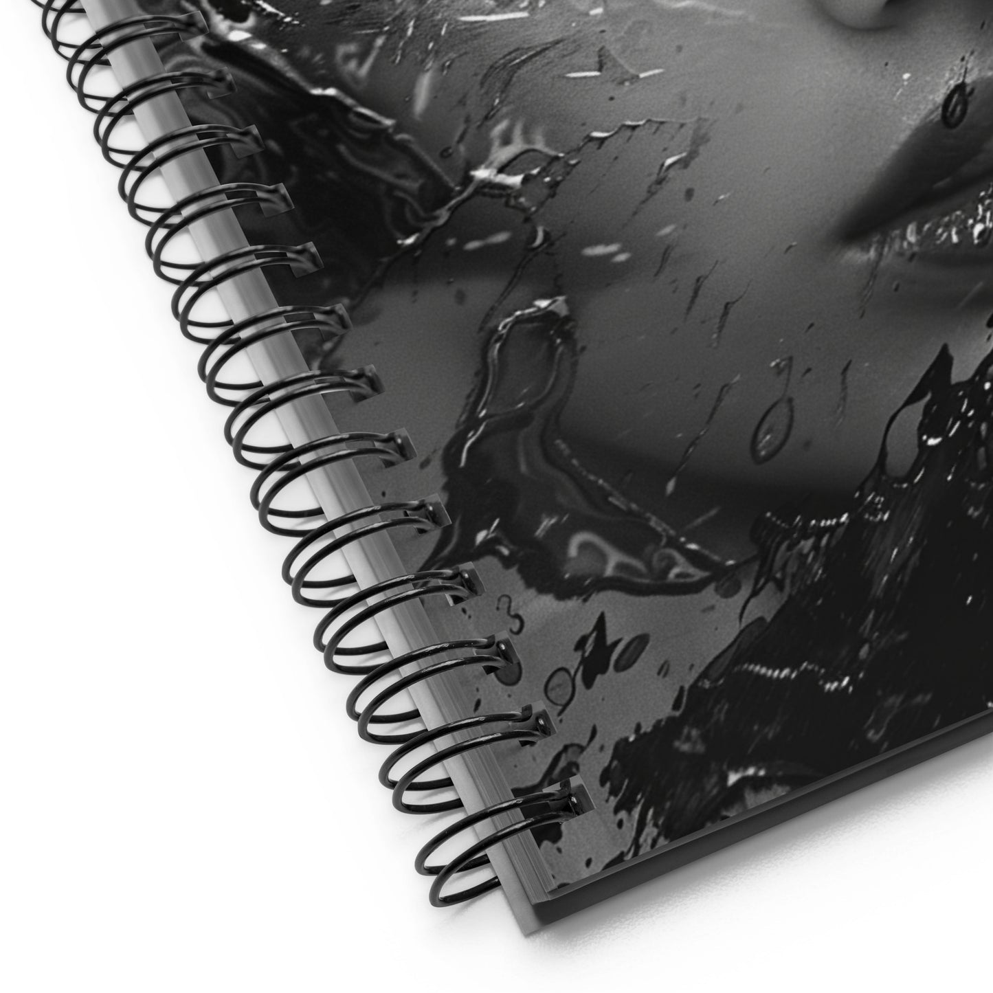 Spiral Notebook Abstract Portrait