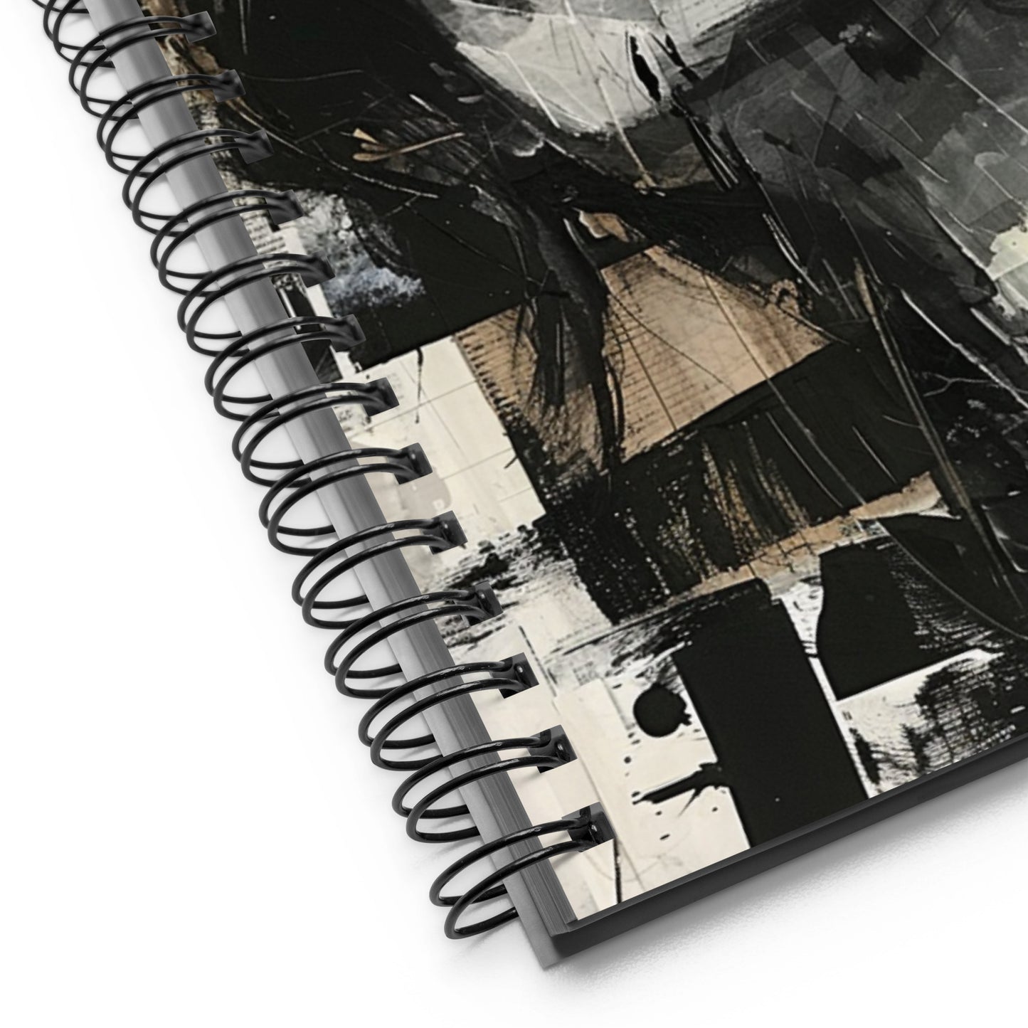 Spiral Notebook Abstract Portrait