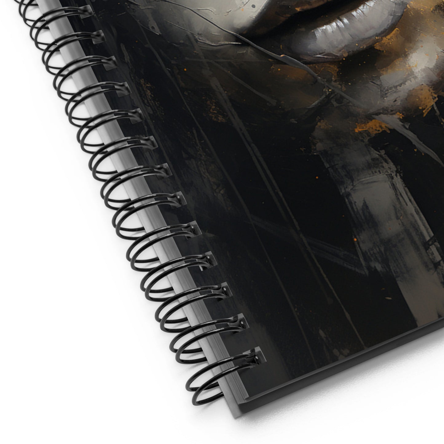 Spiral Notebook Abstract Portrait