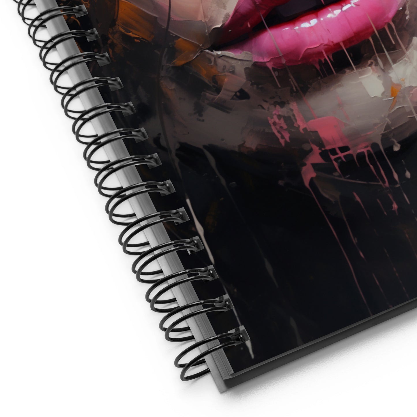 Spiral Notebook Abstract Portrait