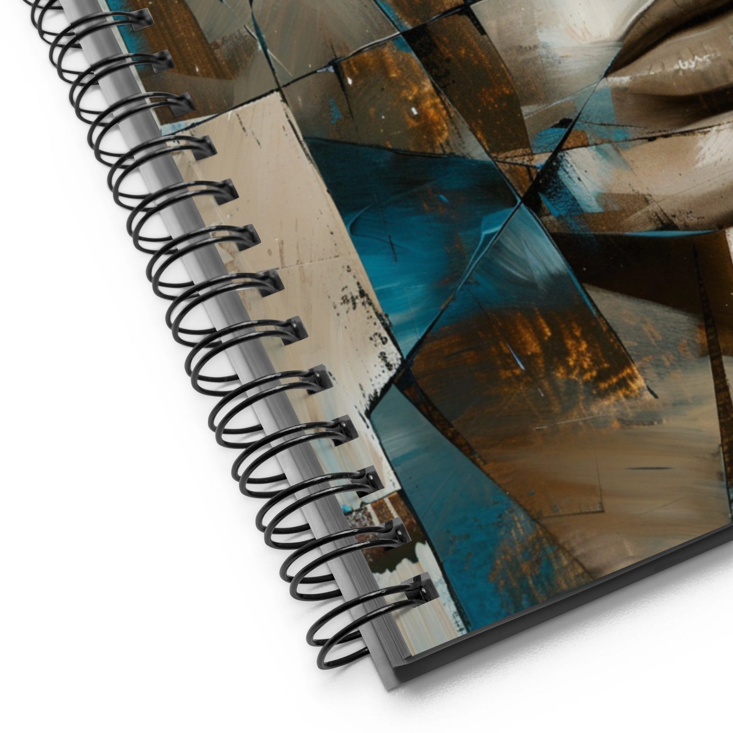 Spiral Notebook Abstract Portrait