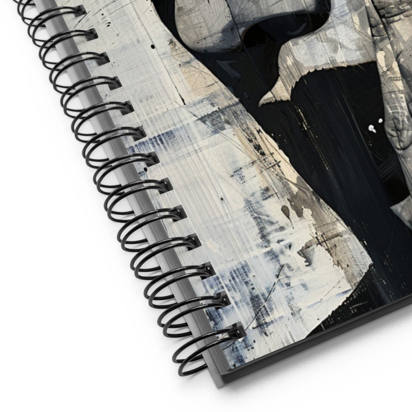 Spiral Notebook Abstract Portrait