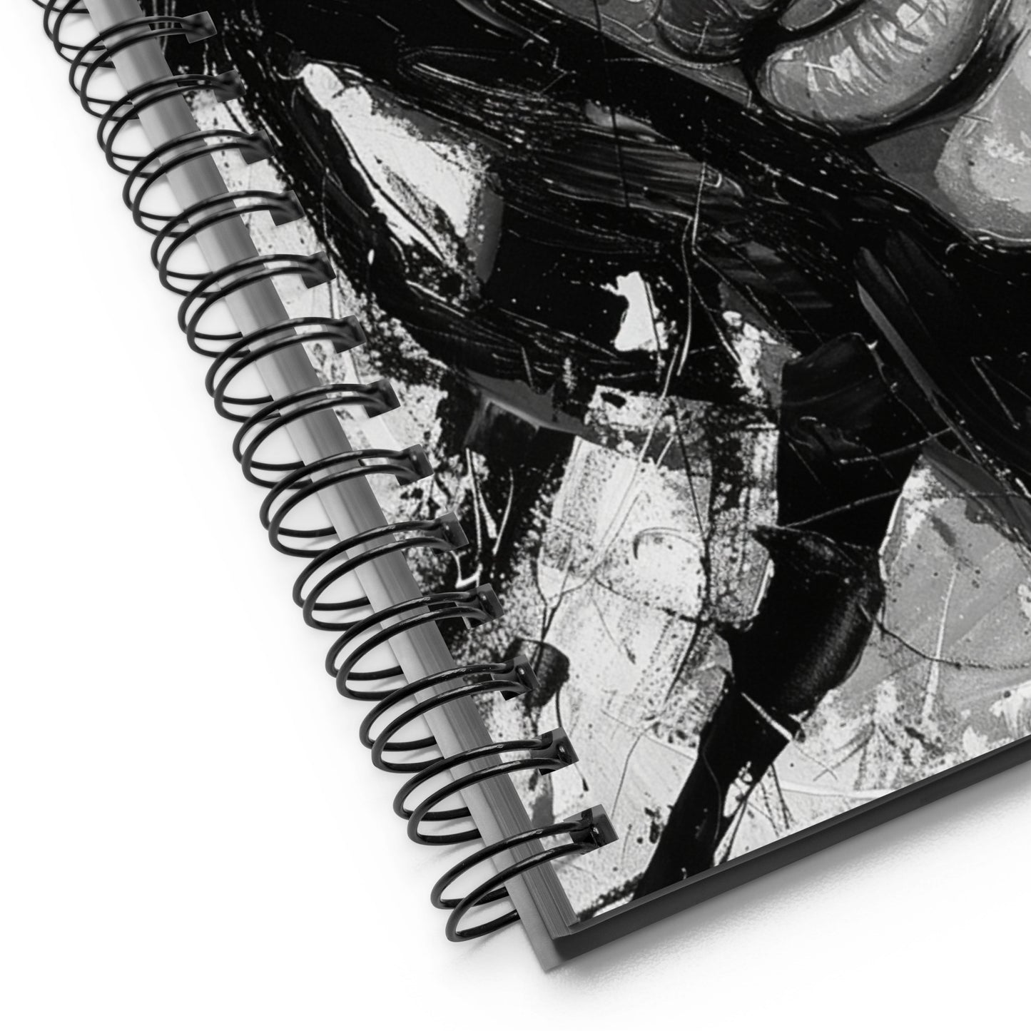 Spiral Notebook Abstract Portrait