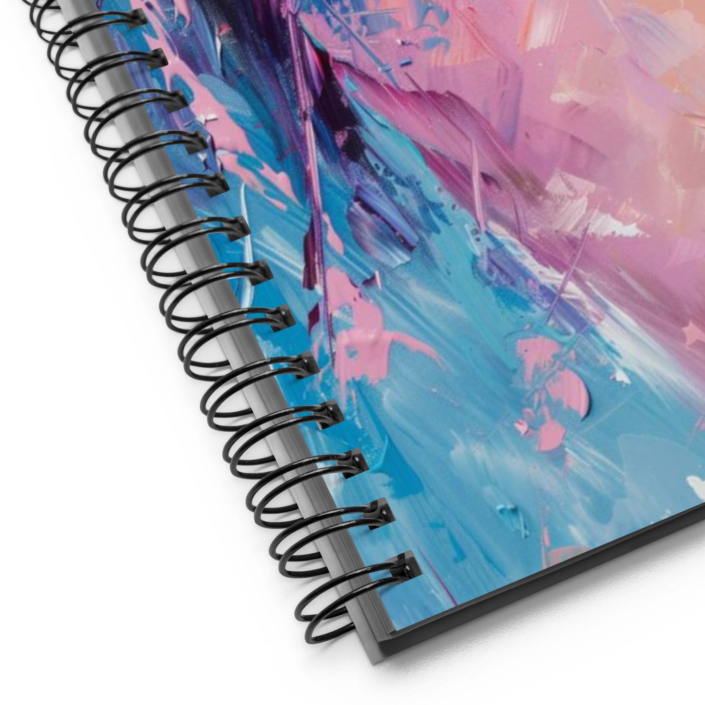 Spiral Notebook Abstract Portrait