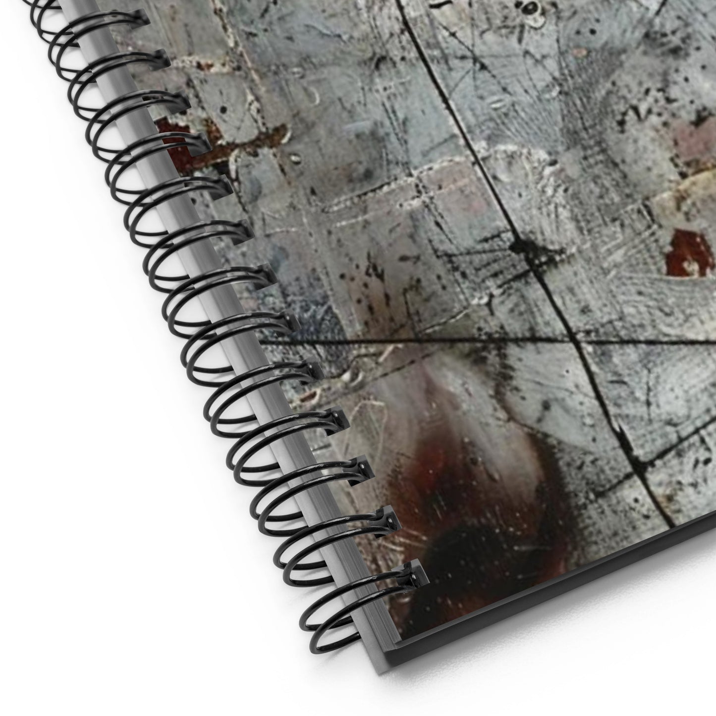 Spiral Notebook Abstract Portrait