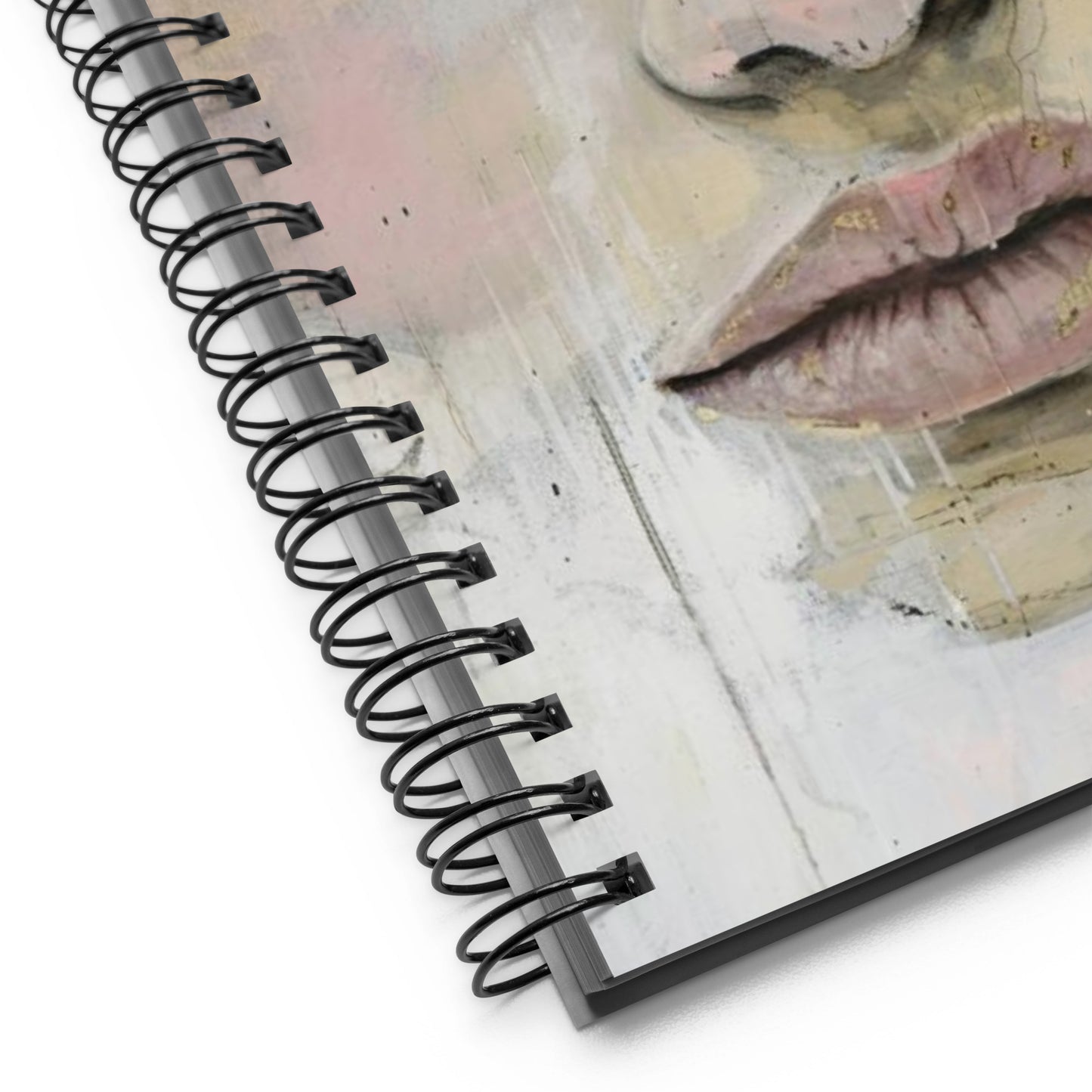 Spiral Notebook Abstract Portrait