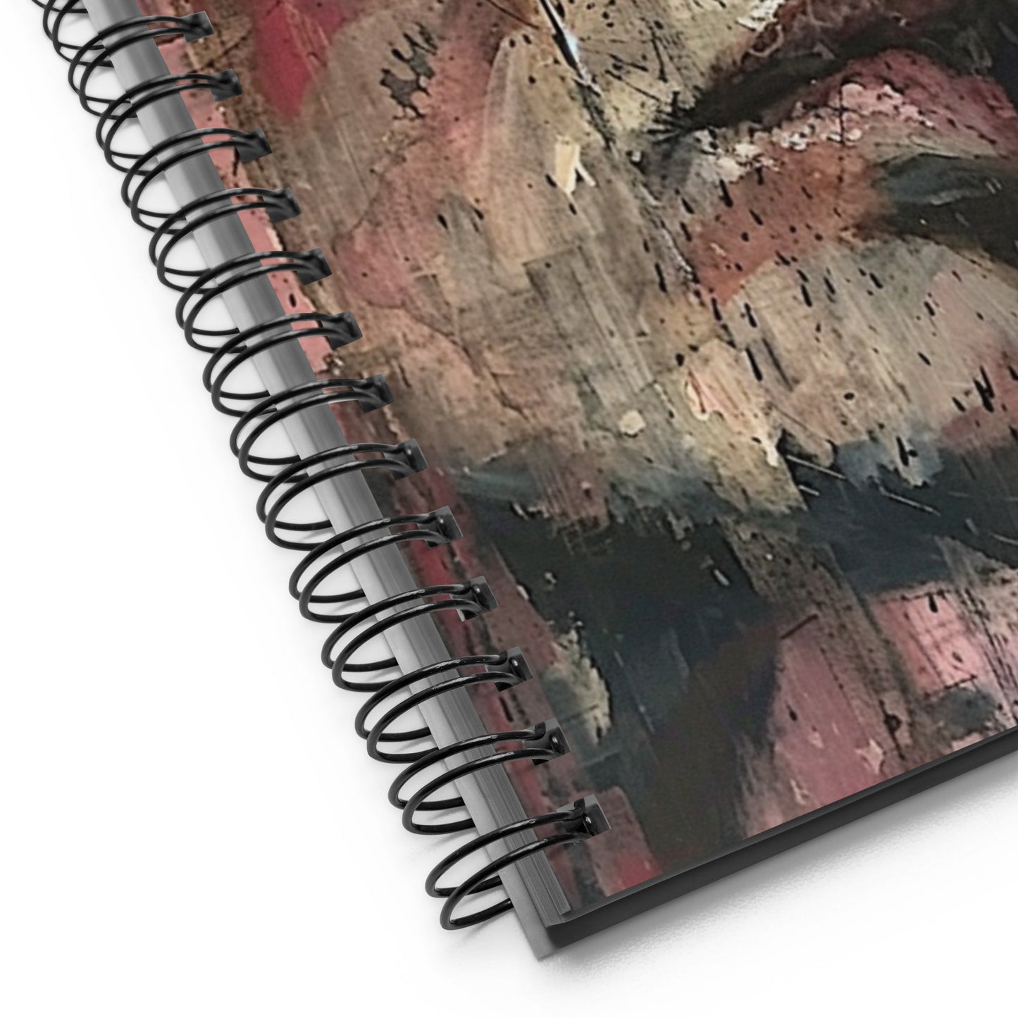 Spiral Notebook Abstract Portrait