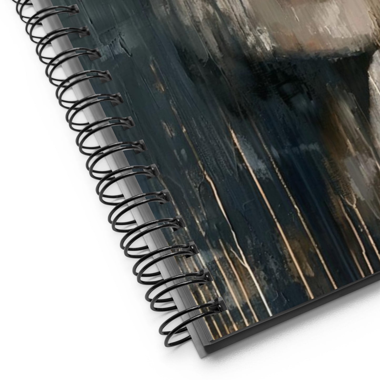 Spiral Notebook Abstract Portrait