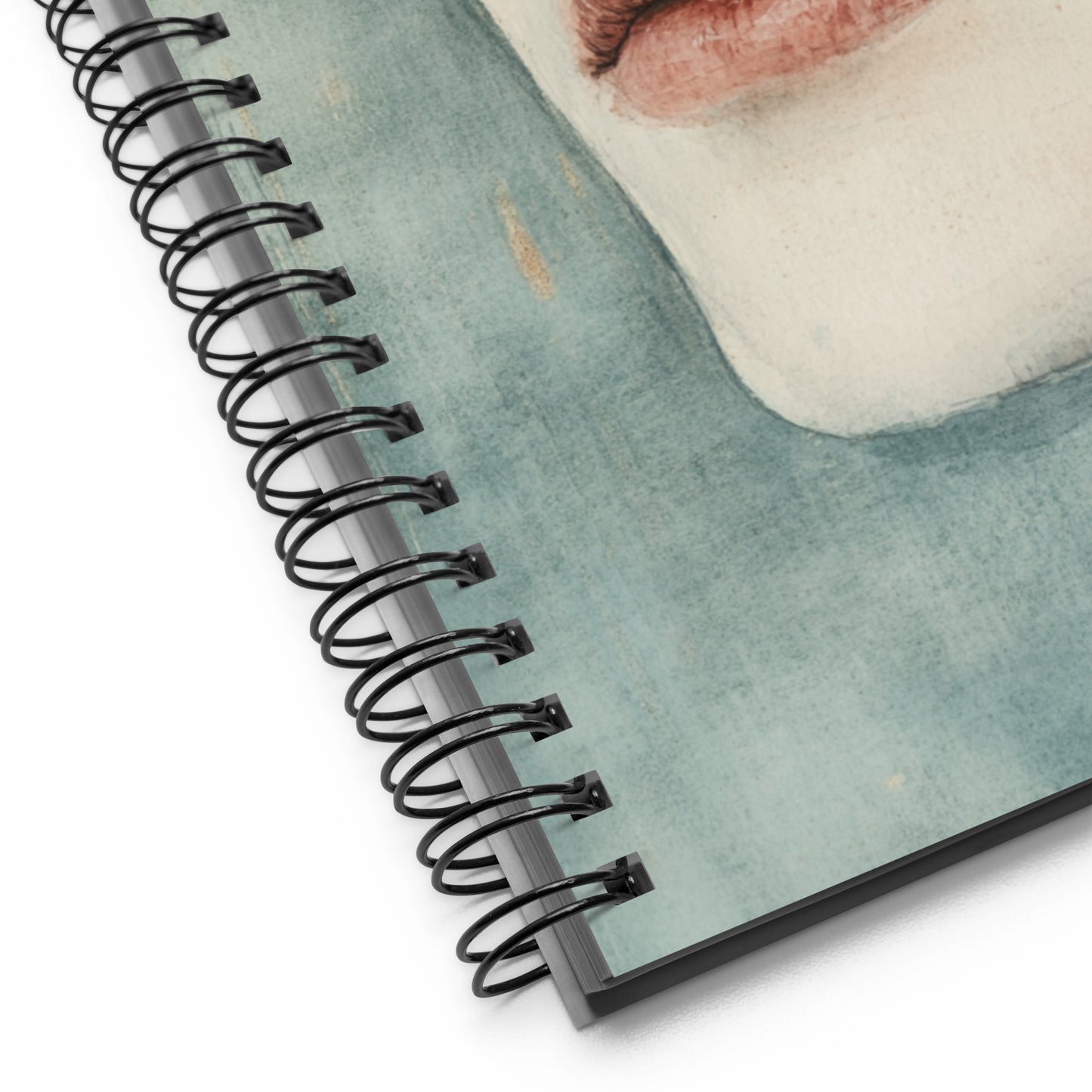 Spiral Notebook Abstract Portrait