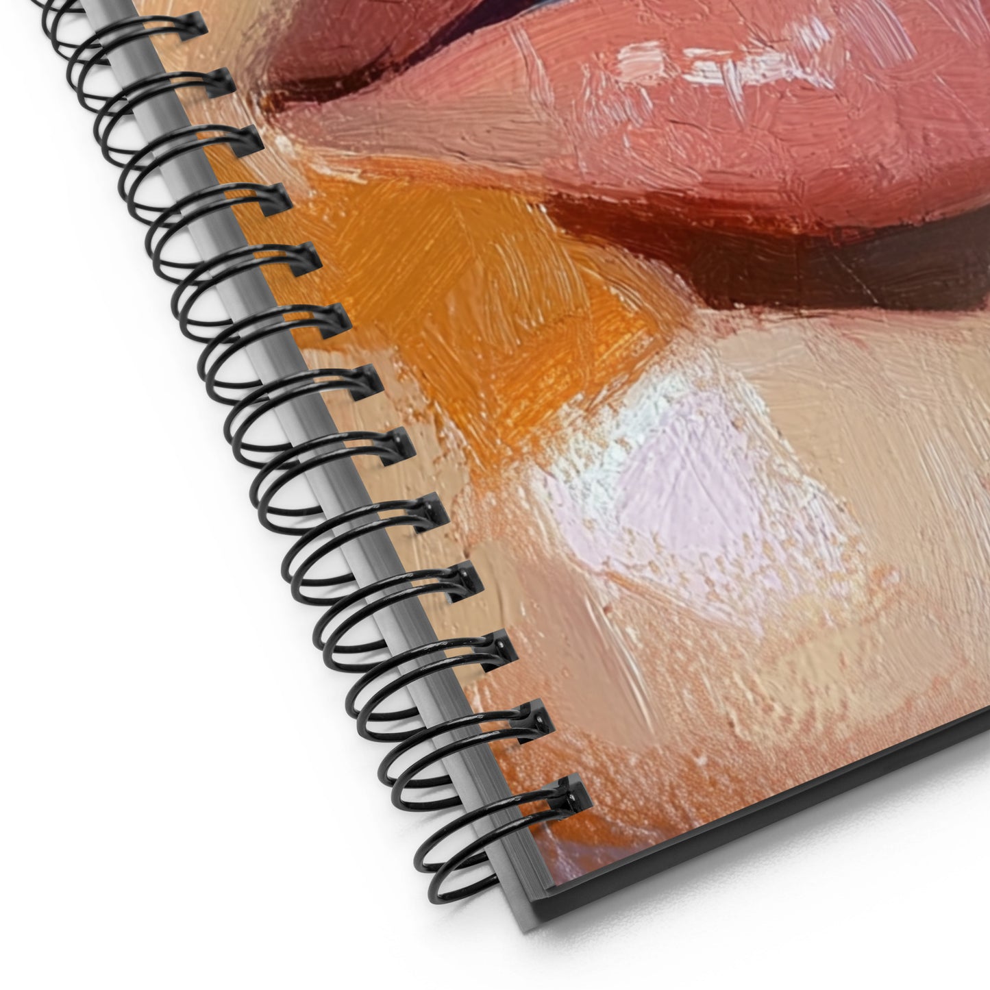 Spiral Notebook Abstract Portrait