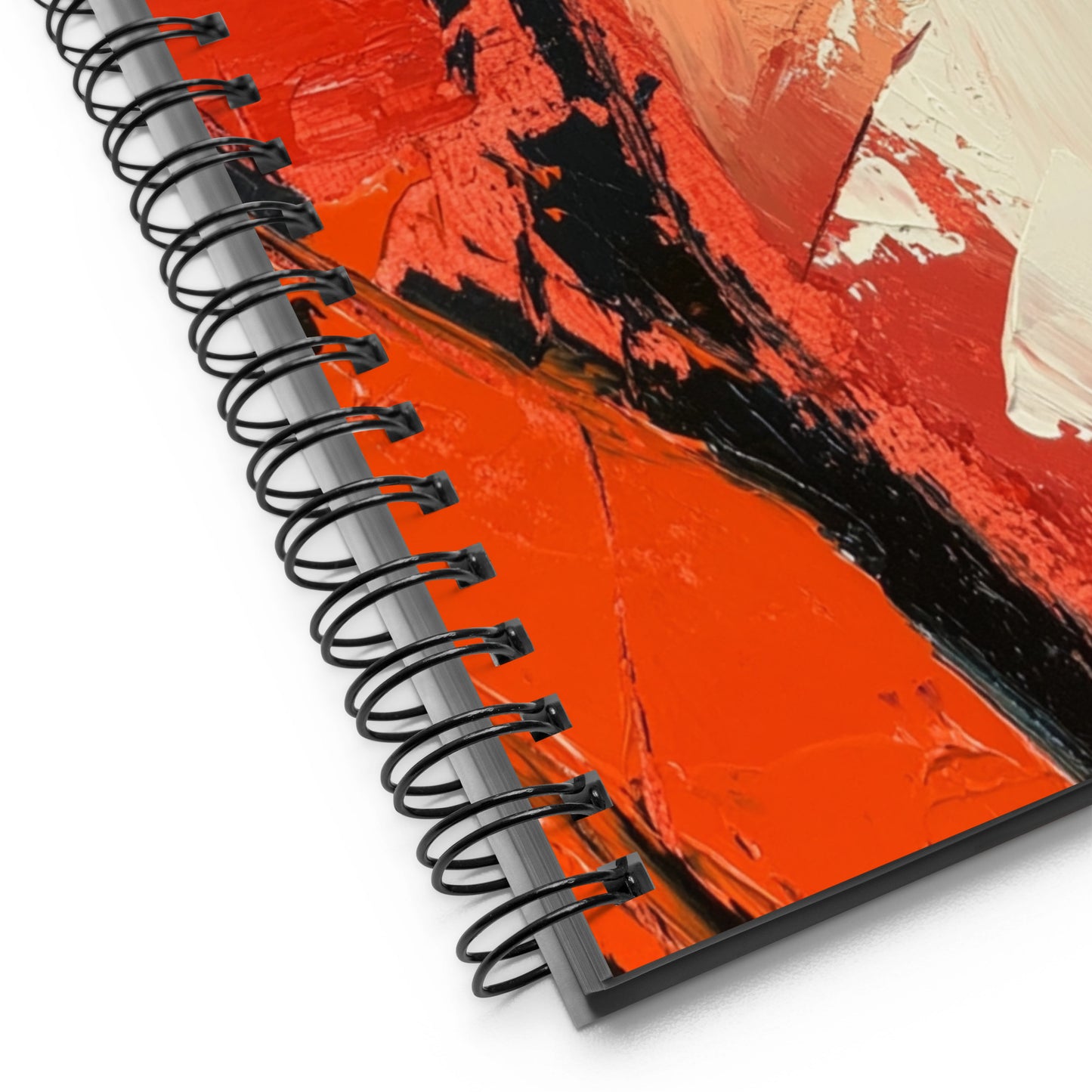 Spiral Notebook Abstract Portrait