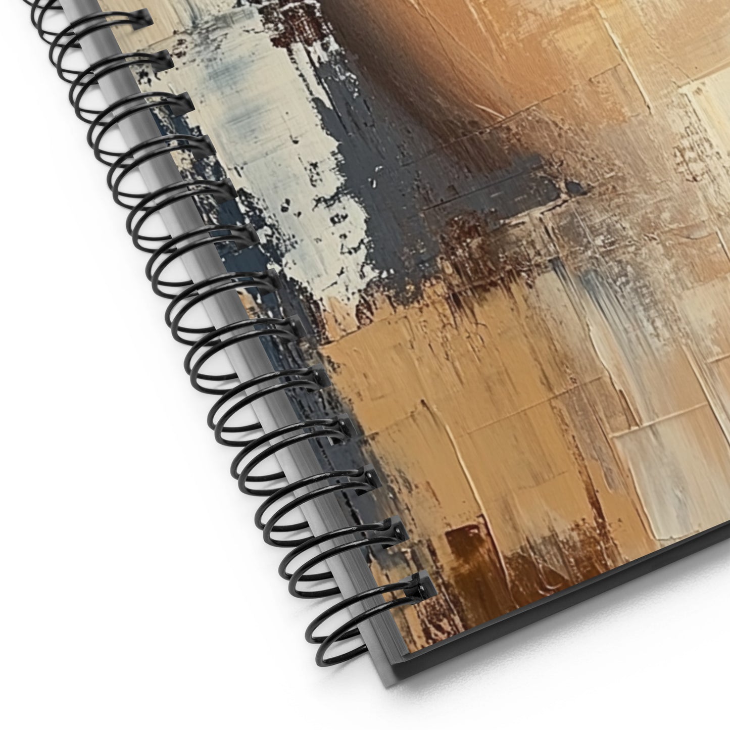 Spiral Notebook Abstract Portrait