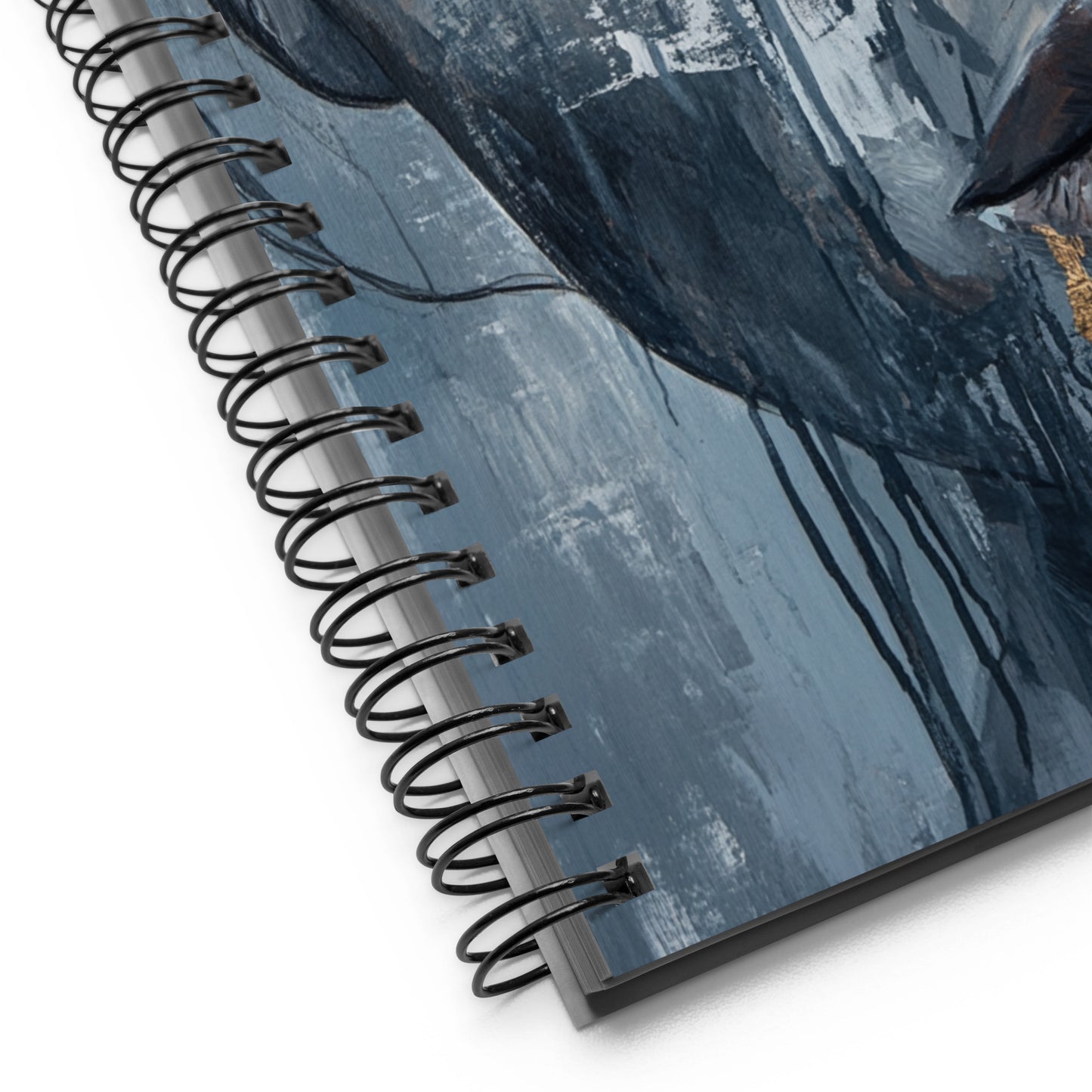 Spiral Notebook Abstract Portrait