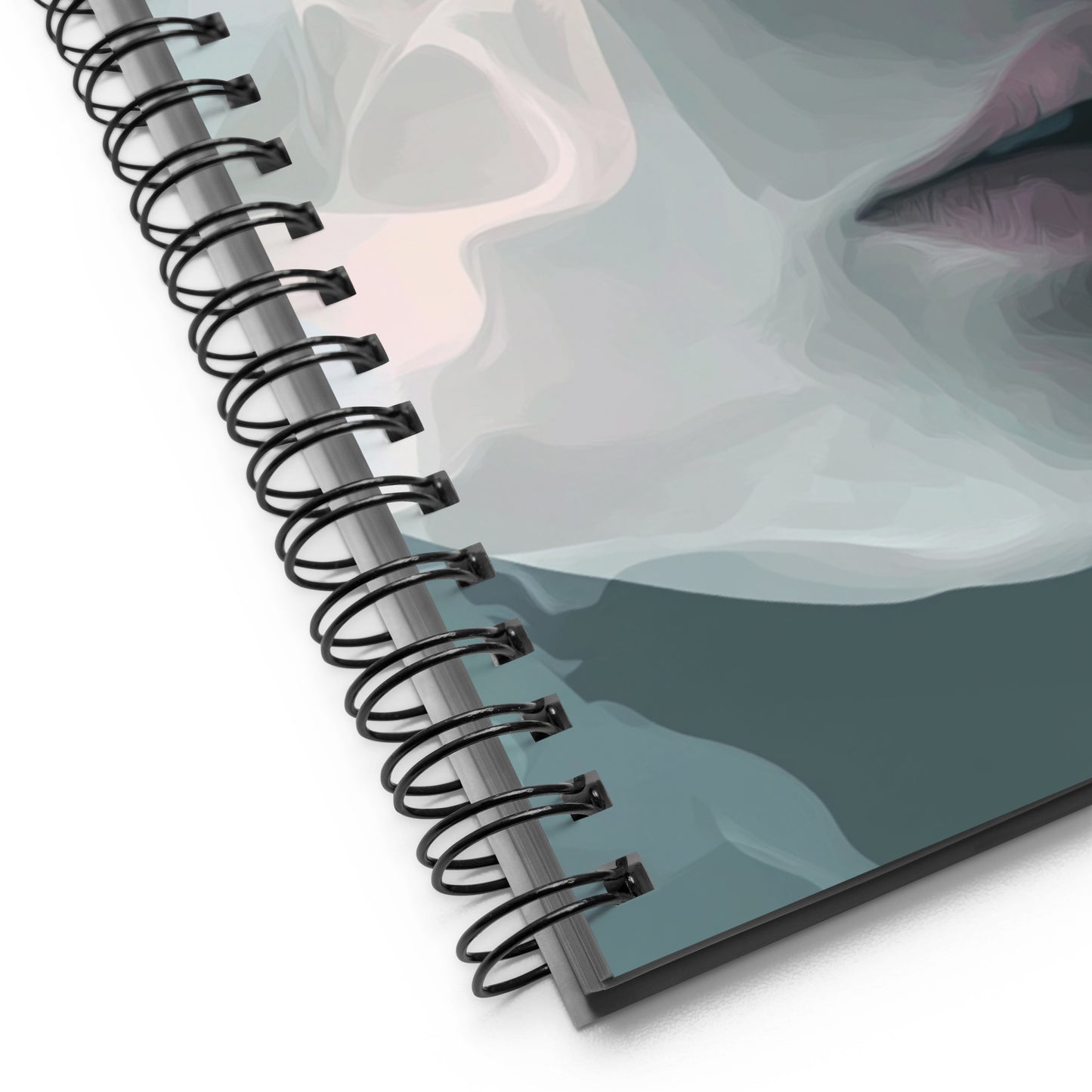 Spiral Notebook Abstract Portrait