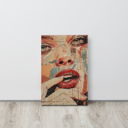 Abstract Portrait Canvas