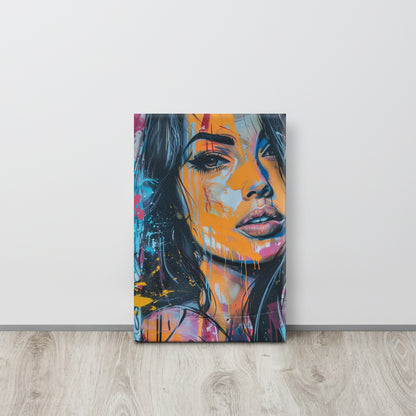 Abstract Portrait Canvas