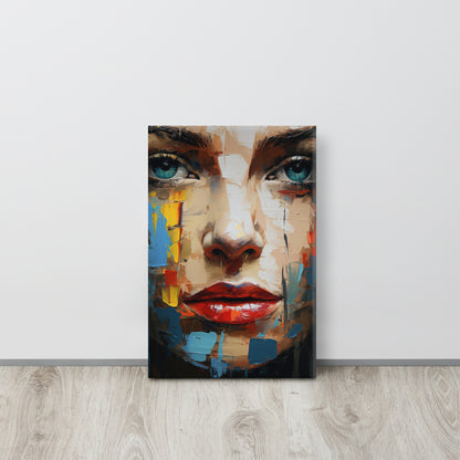 Abstract Portrait Canvas