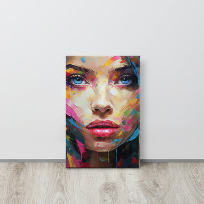 Abstract Portrait Canvas