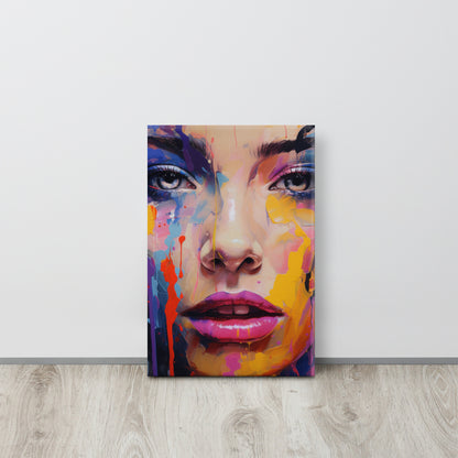 Abstract Portrait Canvas