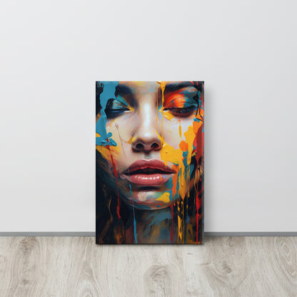 Abstract Portrait Canvas