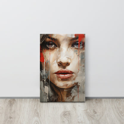 Abstract Portrait Canvas