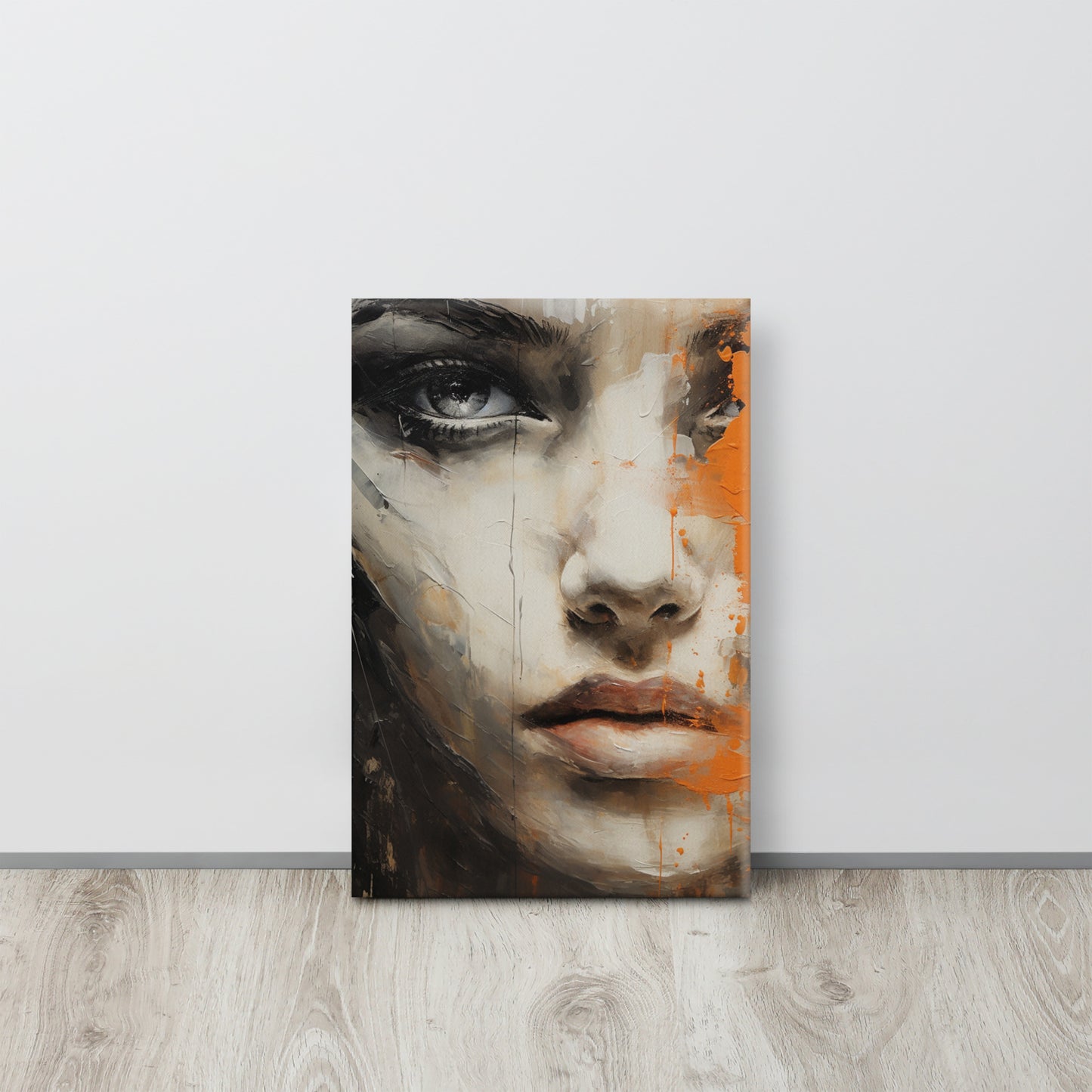 Abstract Portrait Canvas