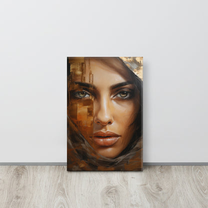 Abstract Portrait Canvas