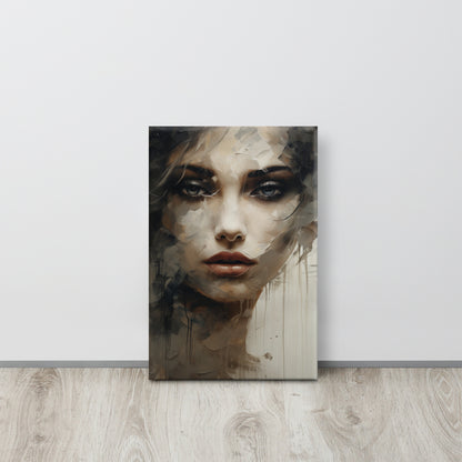 Abstract Portrait Canvas