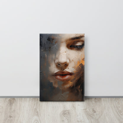 Abstract Portrait Canvas