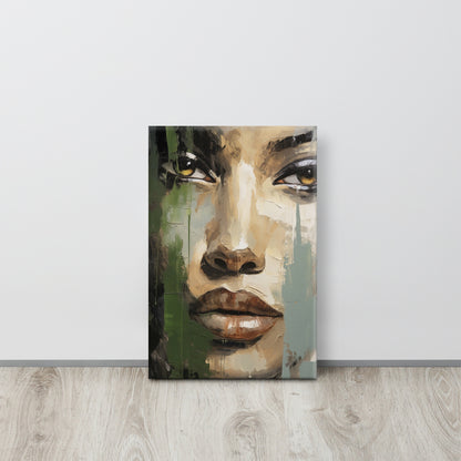 Abstract Portrait Canvas