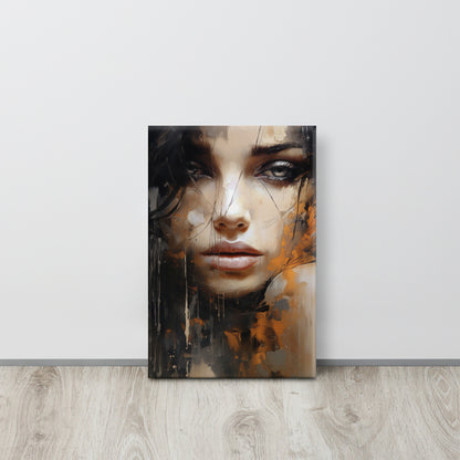 Abstract Portrait Canvas