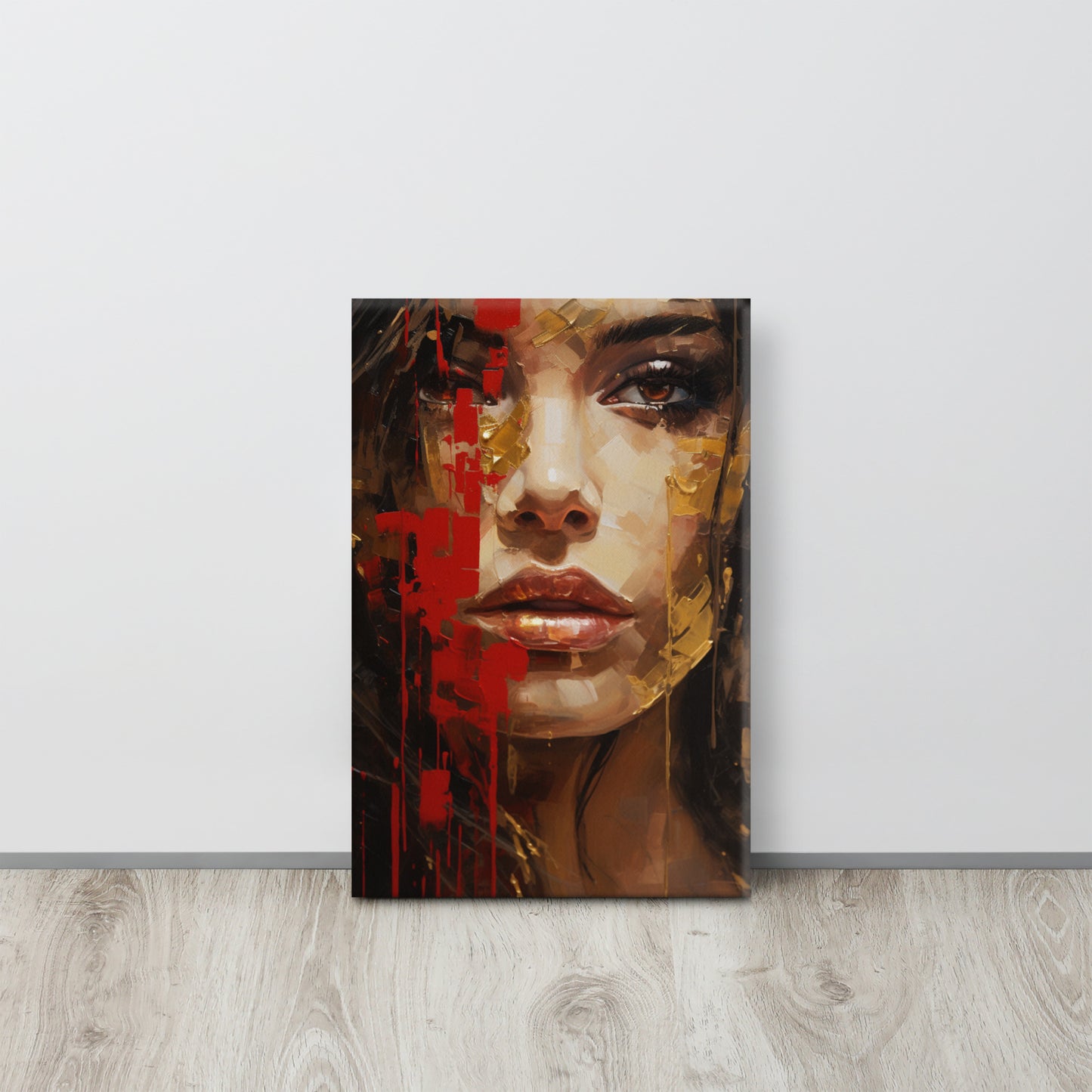 Abstract Portrait Canvas